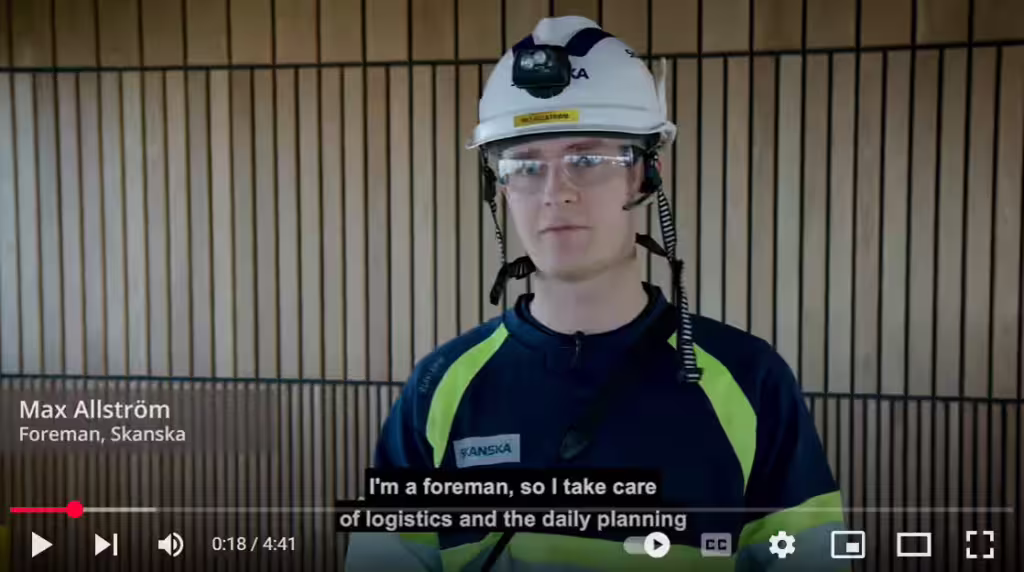 skanska berättar om samarbetet infobric field