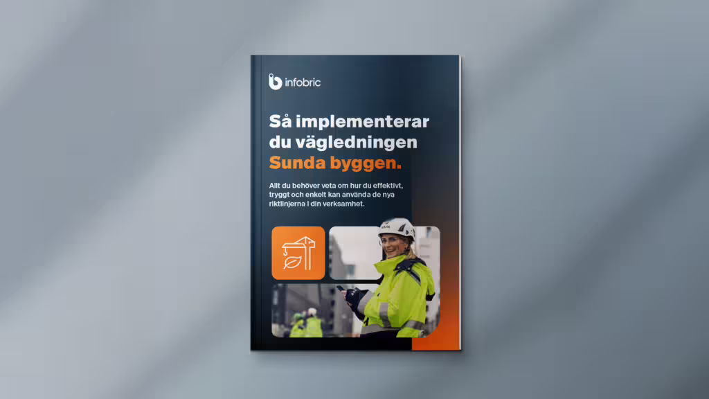 Bild på en guide för hur du implementerar vägledningen sunda byggen