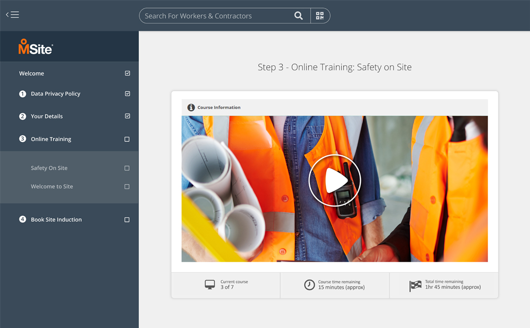 Online Inductions